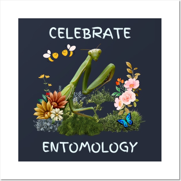 Celebrate Entomology Wall Art by Rc tees